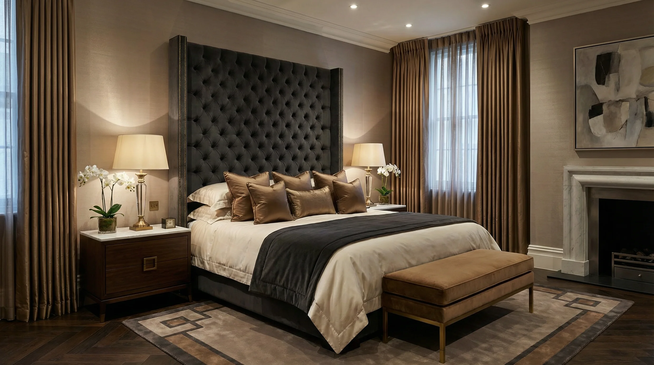 Master bedroom sanctuary