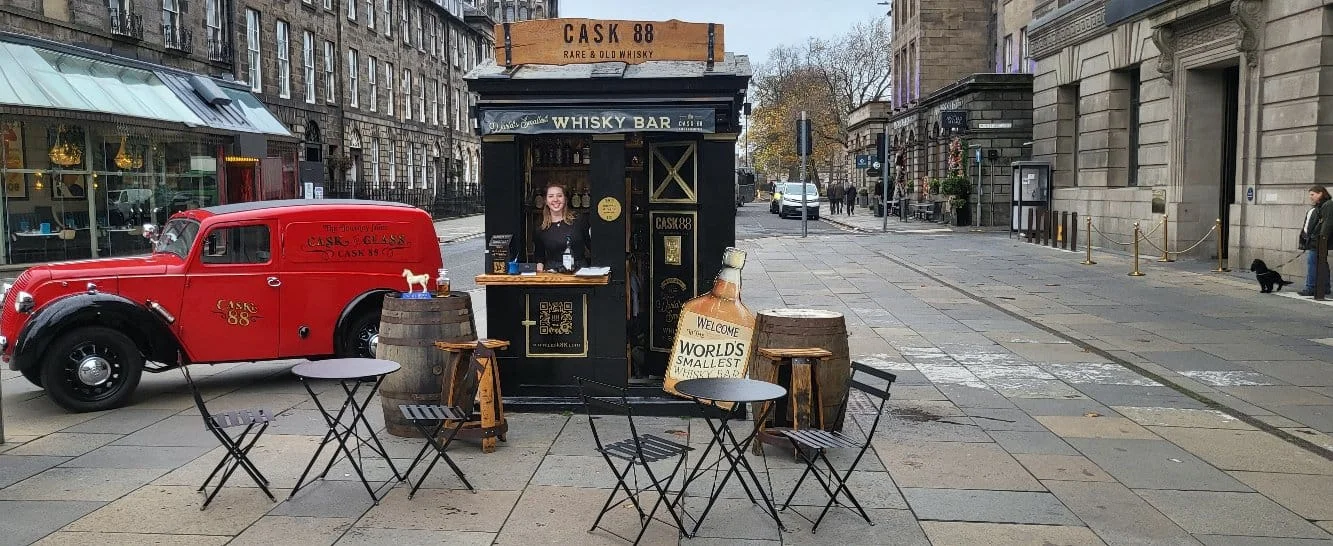 Whisky library atmosphere